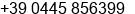 Fax number of Mr. Gianfranco Barbieri at Villaverla