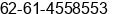 Fax number of Mr. aswan arifin at medan