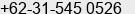 Fax number of Mr. Rahmat at Surabaya