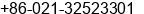 Fax number of Mr. Bob zhang at shanghai