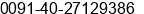 Fax number of Mr. Sreenath Uppalapati at Hyderabad