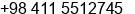 Fax number of Mr. Saeid Darabi at Tabriz