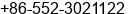 Fax number of Mr. Luo XinAn at BENGBU