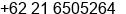 Fax number of Ms. Nadia Hamdani at Jakarta Utara