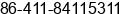 Fax number of Ms. Tanya Tang at Dalian
