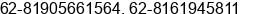 Mobile number of Mr. Robert Yu at Jakarta Pusat