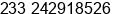 Mobile number of Mr. PASCAL PATRICK A. at Cotonou
