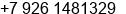 Mobile number of Mr. Rachik Gevorgyan at Moscow