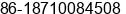 Mobile number of Ms. Nicole Chen at Beijing