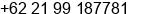 Phone number of Mr. HARRY W.CHANIAGO at TANGERANG