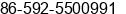 Phone number of Mr. Scott Wang at Xiamen