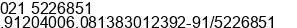 Phone number of Mr. Karmono/Yono at Jl. Gatot Subroto