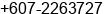 Phone number of Mr. De Silva at Johor Bahru