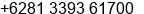 Phone number of Mrs. APLIANA RAMBU at WAIBAKUL
