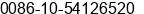 Phone number of Mr. Mark Brad at beijing