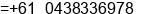 Phone number of Mr. Nicholas Voulgaropoulos at Sydney