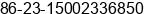 Phone number of Ms. Ayla Wei at Chongqing