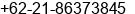 Phone number of Mr. Agus Sukma at Bogor