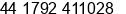 Phone number of Mr. john playsted at swansea