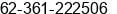 Phone number of Mr. Sammy Zaidi at Denpasar