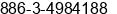 Phone number of Mr. Humphrey Tsan at Zhongli City, Taoyuan County